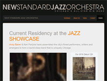 Tablet Screenshot of nsjazzorch.com